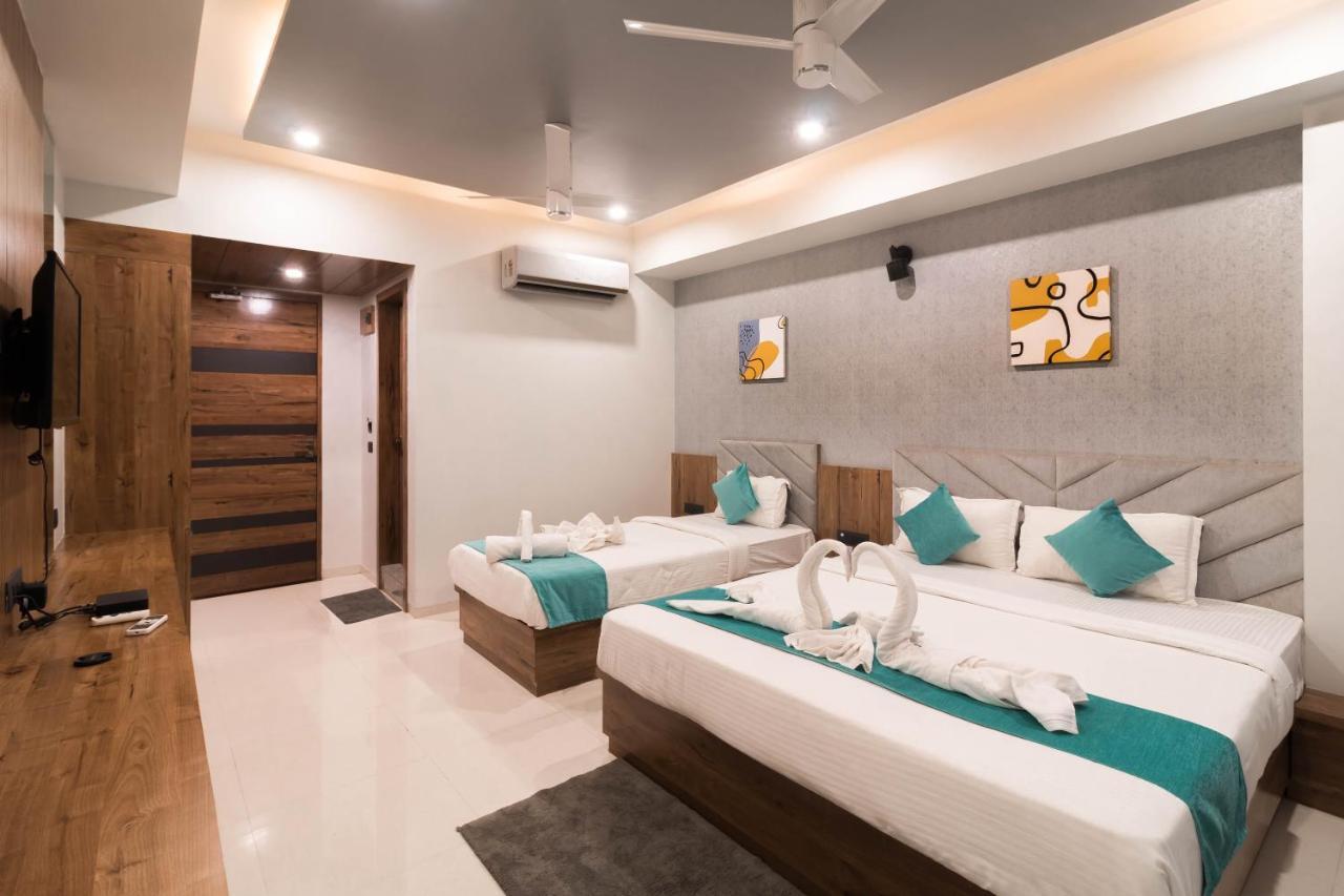 Hotel Green City Gandhinagar Bagian luar foto