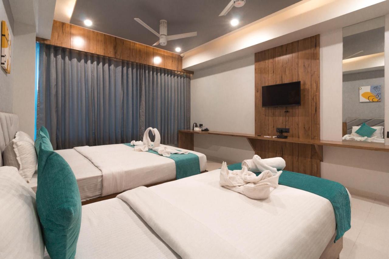 Hotel Green City Gandhinagar Bagian luar foto