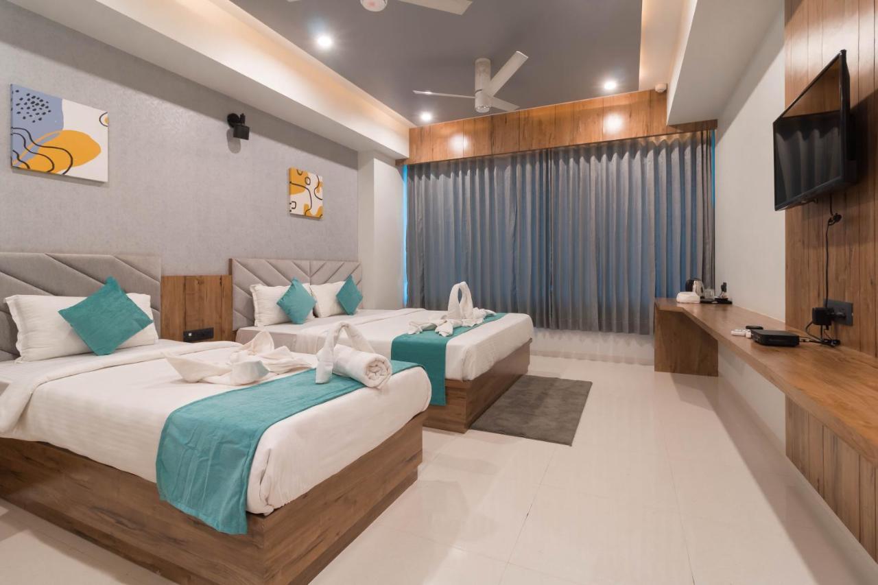 Hotel Green City Gandhinagar Bagian luar foto