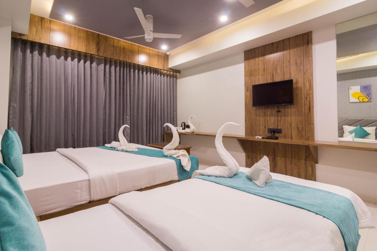 Hotel Green City Gandhinagar Bagian luar foto